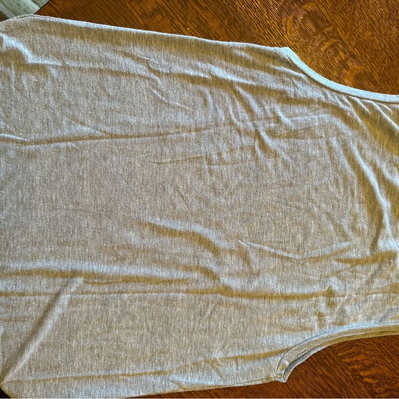 SPIRITUAL GANGSTER sleeveless shirt, size small. Gray/light blue color - Picture 4 of 4